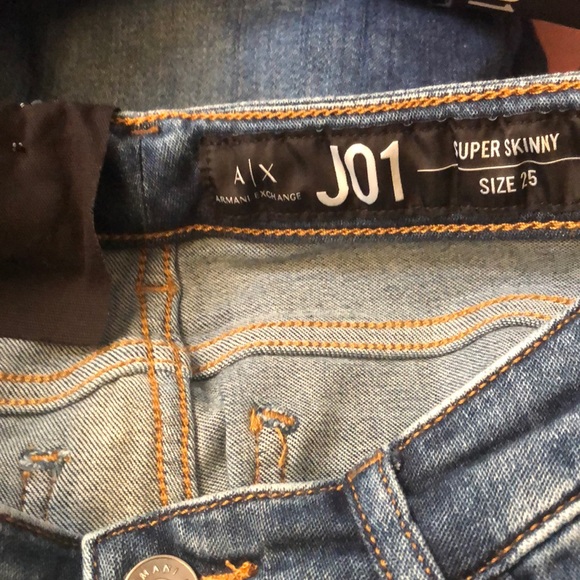 Armani Exchange women jeans size 25 R - Picture 4 of 6